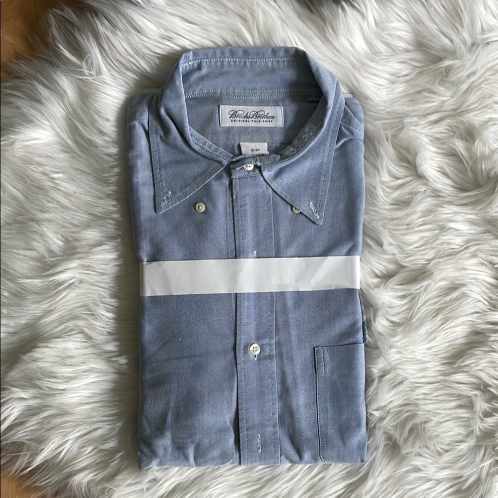 Brooks Brothers Blue Casual Button Down Shirt